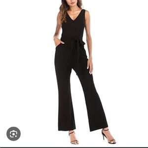 Sunnow black jumpsuit medium
